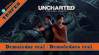 Uncharted El Legado Perdido  Trofeo Demoledor real  Demoledora real Royal Demolitionist [upl. by Vada558]