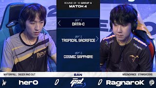 2022 GSL S3 Ro10 Group A Match4 herO vs RagnaroK [upl. by Crissy]