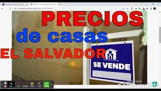 Tutorial casas en El Salvador 2023 precio de casas en El Salvador casas en venta [upl. by Jezabel]