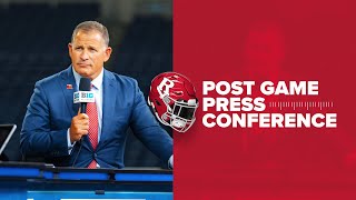 Head Coach Greg Schiano Post Game Press Conference  Wisconsin [upl. by Kile]