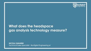 What does the Headspace Gas Analysis Technology measure Interview with Nicola Zanarini BE [upl. by Ainollopa631]