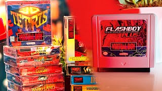 Vintex Flashboy Plus  All Virtual Boy games in one Cartridge [upl. by Curry593]