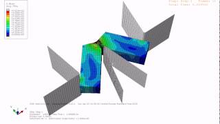 Charpy impact test Abaqus [upl. by Anival]