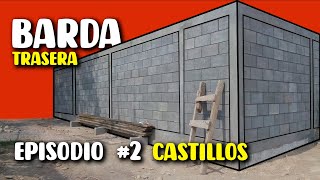 CÓMO HACER UNA BARDA PTE 2  CIMIENTOS con PIEDRA BRAZA  CONSTRUPROCESO [upl. by Samford18]