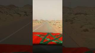 📌 بئر كندوز ، طريق معبر الكركرات ، الصحراء المغربية 🇲🇦📌 Bir Gandouz Road to El Guergarat Morocco [upl. by Llehcor836]