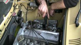 Adjusting Carburetors on an Alfa Romeo Alfetta [upl. by Akire]