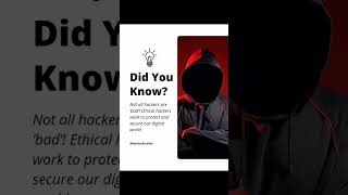 Fact on Ethical Hacker 🛡️💻 [upl. by Enaej]