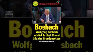 🤡 💥 🤡 Bosbach GöringEckardt Artikel hartaberfair Grundgesetz Asylrecht 🚨 Schutz Verfolgung [upl. by Born]