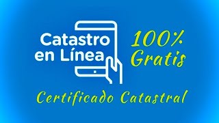 Certificado Catastral 100 Gratis paso a paso en Linea fácil y rápido Avalúo Catastral 2023 [upl. by Acinorej35]