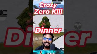 CRAZY Zero Kill Dinner😍 In BGMI [upl. by Acey857]