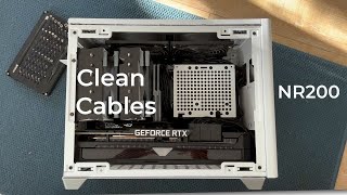 MY Cable Management Tips in NR200 [upl. by Woehick]