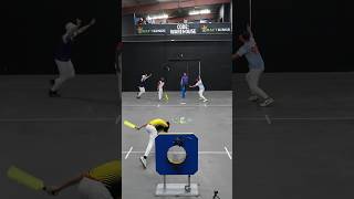 How good is this slower ball from danjadzz 👏😅 cricketdistrict [upl. by Naihtniroc]