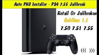 Auto Pkg Installer Retail Or Jailbroken Ps4 [upl. by Trey]