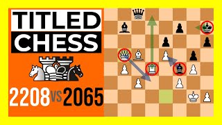 French Defense Advance Variation Paulsen Attack  Classical  Titled Chess [upl. by Alonzo]