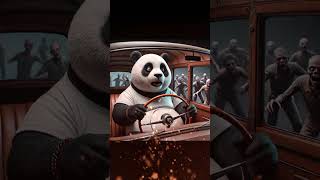 Can Pandas🐼 Escape Zombies pandacutepandafubao [upl. by Banebrudge750]