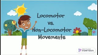 Locomotor vs Nonlocomotor Movement [upl. by Nillok]