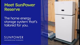 SunPower Reserve Key Features and Benefits for Homeowners [upl. by Mariquilla771]