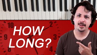 How long does it take to learn piano The TRUTH [upl. by Happ899]