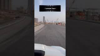 Jeddah street circuit getting ready for its first F1 race [upl. by Nadabb]