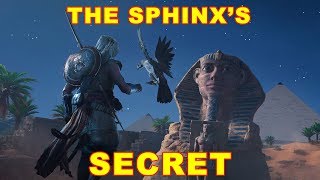 The Sphinx Has a Secret Passageway in Assassins Creed Origins [upl. by Nerek]