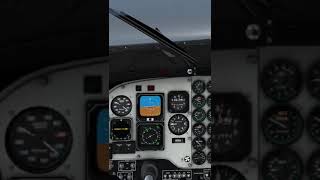 KING AIR C90B TAKEOFF IN THE RAIN XPlane Mobile [upl. by Morgenthaler]