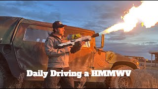 Daily Driving a HMMWV Humvee [upl. by Assenay]