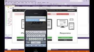 ASPNET MVC 4  How to Create Mobile and Desktop Versions of a Website  Part 1 [upl. by Le]