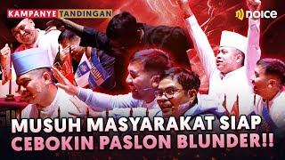 COKI TRETAN amp ADRI BERHASIL CEBOKIN PASLON BLUNDER DUSTIN JADI MODERATOR  KAMPANYE TANDINGAN ACT 2 [upl. by Randee]