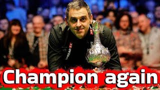 The inimitable 129 break from Ronnie OSullivan World Grand Prix 2024 [upl. by Timmie]