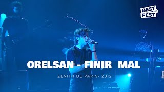 Orelsan  Finir mal  Live Zenith de Paris 2012 [upl. by Ezalb]