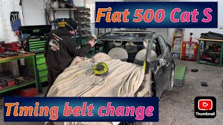 FIAT 500 LOUNGE FACELIFT 2017 CAT S COPART SALVAGE REBUILD PART 3 [upl. by Pence]