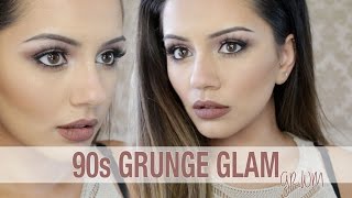 GRWM  90s Inspired Grunge Glam Makeup Tutorial  Kaushal Beauty [upl. by Januisz]