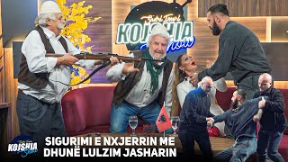 Kojshia Show  Shaqir Bejta Ina Murici Lulzim Jashari Babloku  Sigurimat e ndërpresin emisionin [upl. by Ches]