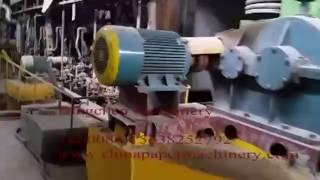 Muticylinder mould kraft paper production line kraft papercorrugated paper making machine [upl. by Carolyne]