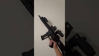 Airsoft CYMA platinum QBS CM097a dsg trigger response build solink helical brushless 31k perun v2 [upl. by Ranitta895]