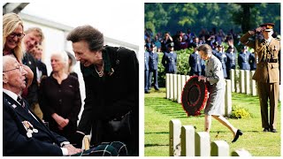 All weekend Princess Anne attended Arnhem 80 Commemorative Events in the Netherlands [upl. by Mckale]