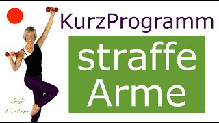 ☘️ 18 min Kurzprogramm für straffe Arme  HantelTraining im Stehen [upl. by Asamot745]