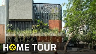 This 1400 sqft Compact Home in Bengaluru Has Ample Greenery Home Tour [upl. by Hermia]