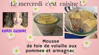 Comment faire une mousse de foies de poulet aux pommes [upl. by Eisnyl506]