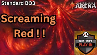 Screaming Thru the Championship Qualifier PlayIn w Mono Red Magic Arena BO3 Standard Competitive [upl. by Nadnal513]