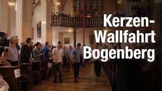 Die Holzkirchner Kerzenwallfahrt auf den Bogenberg 2018 [upl. by Myrna460]