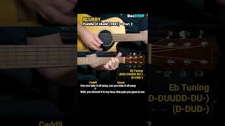 Blurry  Puddle of Mudd 2001 Easy Guitar Chords Tutorial with Lyrics Part 2 SHORTS REELS [upl. by Forras]