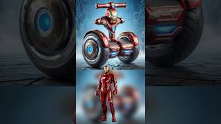 Electric Scooter of Superheroes 💥😱 Matvel amp DC all Characters avengers spiderman marvel shorts [upl. by Holofernes581]