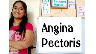 Angina pectoris easy explanation in hindi pathology easy explanation [upl. by Benjamen]