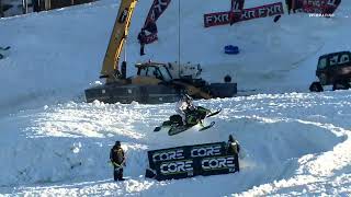 Snocross Round 15 Pro Highlights  Duluth MN Race 1 of 3 [upl. by Malvie]