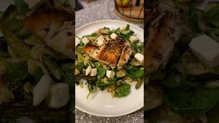 Barramandi amp Veggie risoni mediterraneandiet healthyfood easydinner dinnerideas [upl. by Battat]