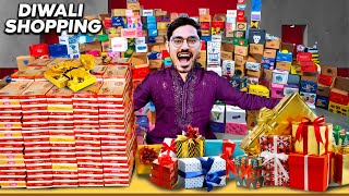 Diwali Shopping Worth ₹100000🔥  इतनी चीज़ें ख़रीद ली की सबको मजा आ गया  Crazy XYZ [upl. by Anura782]