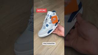 How to Loose Lace Jordan 4’s 🤩 Comment below Bow Knot or Loose Lace ⬇️ jordans sneakers shoes [upl. by Huda]