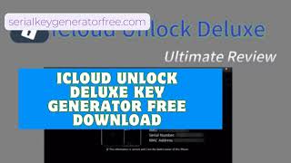 iCloud Unlock Deluxe Software Free Download Tool✔ How To Bypass iCloud Activation Lock For Free [upl. by Audres]