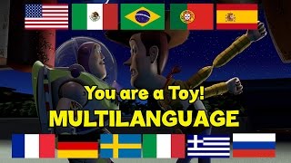 Toy Story quotYou Are a Toyquot Multilanguage [upl. by Nahsrad]